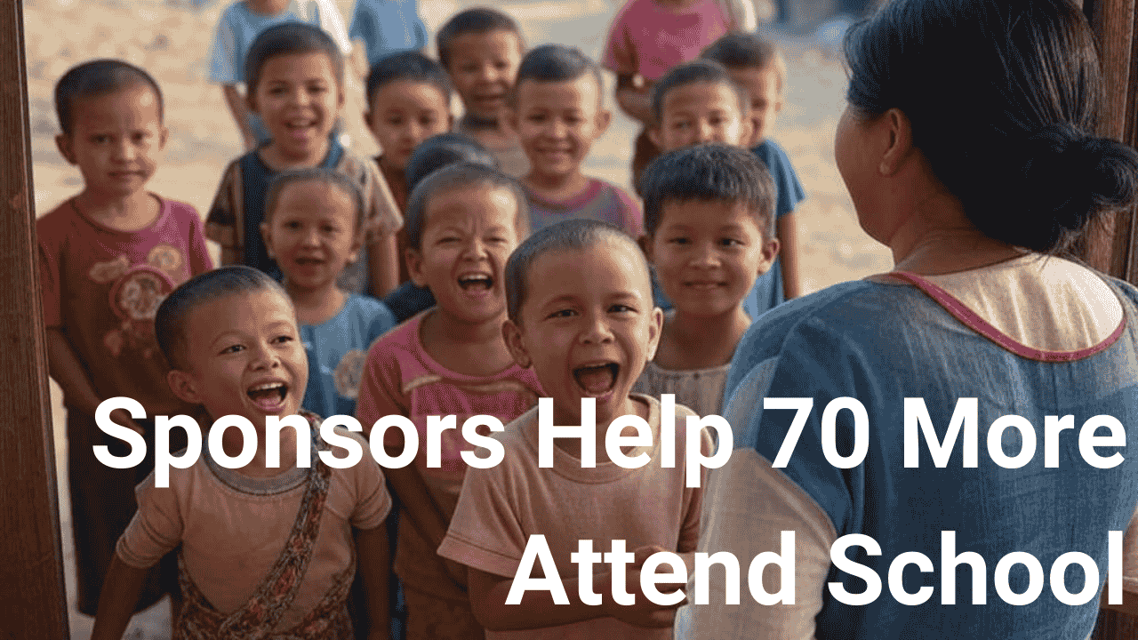 Sponsors help 70
